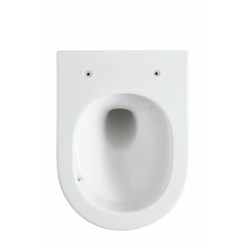 Подвесной унитаз безободковый Terminus Аврора 495х360 белый