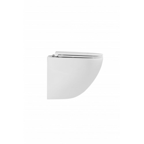 Подвесной унитаз безободковый Terminus Аврора 495х360 белый