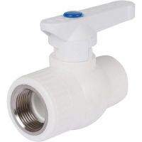 Кран шаровой комбинированный ВР 25х3/4 (70/10) (Valfex) БЕЛЫЙ