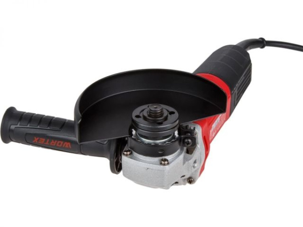 Одноручная углошлифмашина WORTEX LX AG 1211-2 в кор. 1100 Вт, 125 мм, 5500-11000 об/мин, рег. об. (шариковый подшипник, лабиринтное уплотнение, пылеза