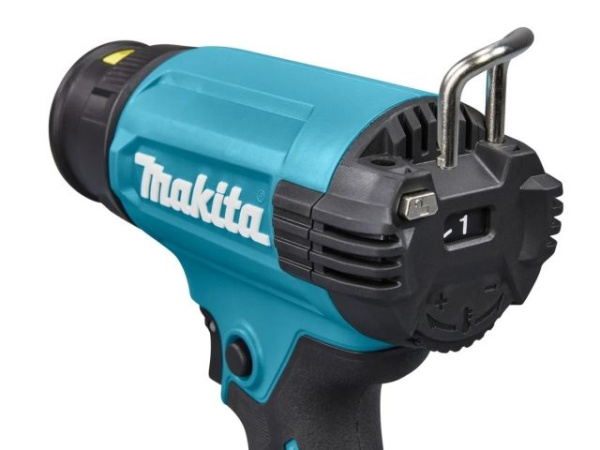 Аккум. термовоздуходувка Makita LXT 18В в кейсе (18В, 550 град, 2 скорости,6 режимов, кейс MakPac ,насадки 5.0Ач х1,з/у)