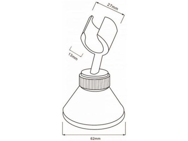 Держатель для душевой лейки AVSSS-054 AV Engineering