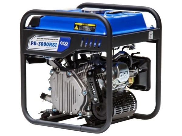 Электростанция (генератор инверторный бензиновый) ECO PE-3000RSI (инверторный, 3.0 кВт, 230 В, бак 7.0 л, вес 28 кг)
