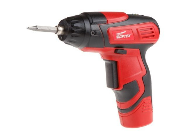 Аккум. шуруповерт WORTEX BS 4536-1 Li в блистере+ набор бит 3.6 В, 3.9 Нм. (1.3 А/ч Li-Ion, 1 скор., шурупы до 5 мм)