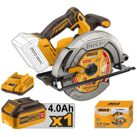 Аккумуляторная циркулярная пила INGCO INDUSTRIAL CSLI18511