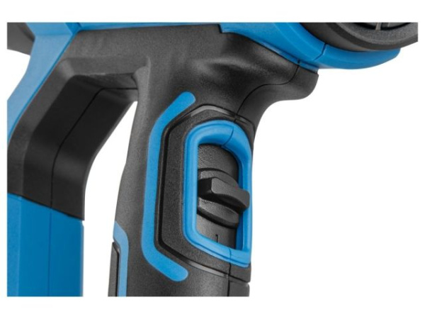 Термовоздуходувка BULL HG 6501 в чем. + набор сопл (2000 Вт, 50-650 °С, плавная регулировка, LCD-дисплей)