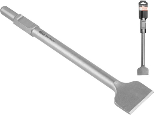 Лопаточное зубило шестигр. 30мм 450x80мм GEPARD (НЕХ)