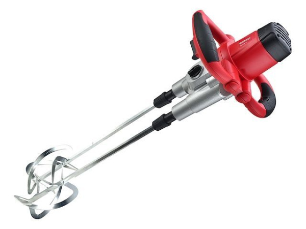 Миксер строительный WORTEX MX 1416-1 D в кор. 1600 Вт, 2 скор., HEX 13, рег.об. + насадка (рег. об., насадка для смешивания 140 мм)