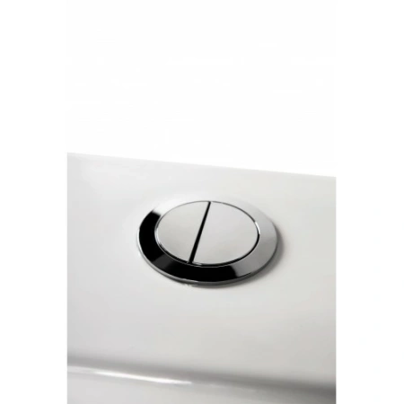 Напольный унитаз-компакт безободковый Terminus Ватикан 610х365 белый