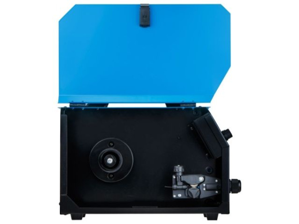 Полуавтомат сварочный Solaris MIG-201 (230В, MIG/SPOT/FLUX/MMA/TIG, встроенная горелка 2 м, смена полярности, 2T/4T, рег.индуктивн.)