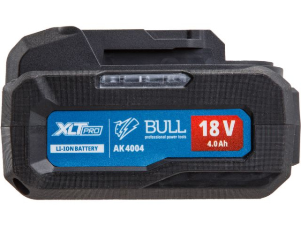 Аккумулятор BULL AK 4004 18.0 В, 4.0 А/ч, Li-Ion XLTpro (18 В, 4 А*ч, Li-ion)