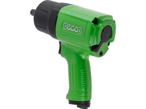 Пневмогайковерт 1/2" ECO AIW-1300S (1100 Нм, Ударный мех-м: twin hammer, 198 л/мин, 7800 об/мин, Макс. резьба: М16)