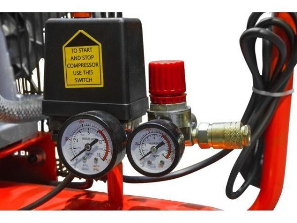 Компрессор HDC HD-A071 ременной (396 л/мин, 10 атм, ременной, масляный, ресив. 70 л, 220 В, 2.20 кВт)