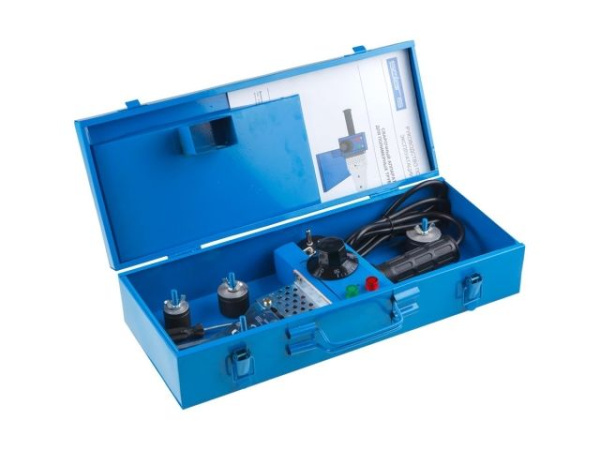 Сварочный аппарат для полимерных труб Solaris PW-602 (650-700 Вт, 3 насадки: 20, 25, 32 мм)