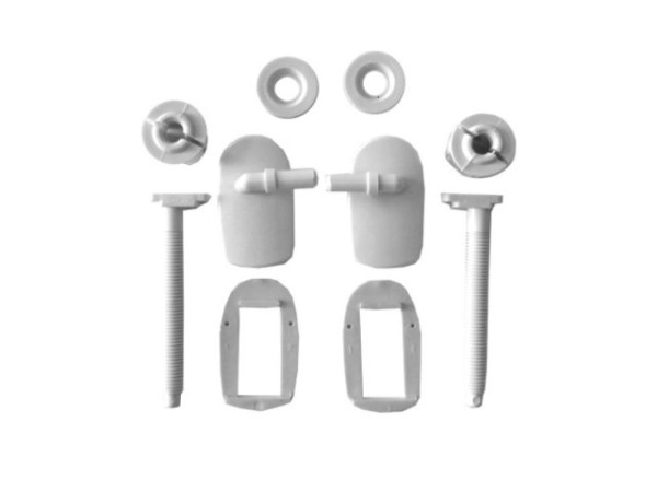 Крепеж для сиденья унитаза Универсал белый, ИнкоЭр (И-Крепеж-Универсал-Белый Р)