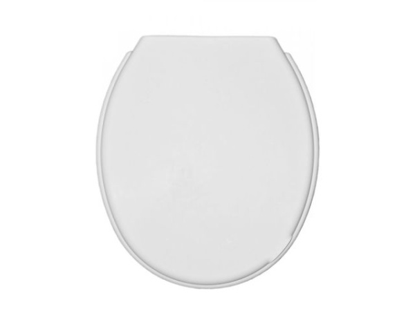 Сиденье для унитаза Стандарт Н белое, ИнкоЭр (И-Сиденье-Стандарт-Н-Белый Р)