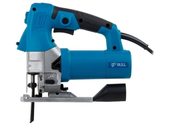 Лобзик электрический BULL ST 1301 в чем. 800 Вт, 800-2600 ход/мин, до 135 мм (Кабель 4 м, подсветка, литая алюминиевая платформа, работа с пылесосом)