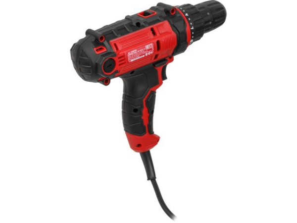 Дрель-шуруповерт WORTEX DR 1025-1 D в кор. 300 Вт, 50 Нм, 2 скор., быстрозажимной патрон: 10 мм (Длина шнура 4 метра)