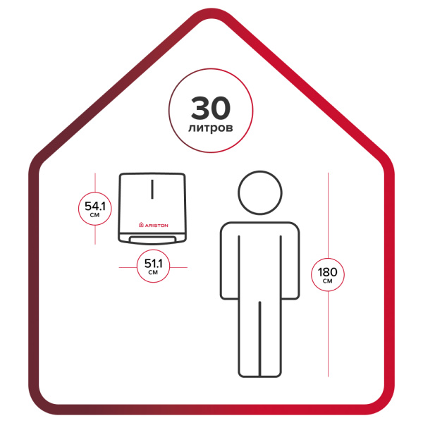 Водонагреватель ABSE VLS PRO INOX PW 2K 30