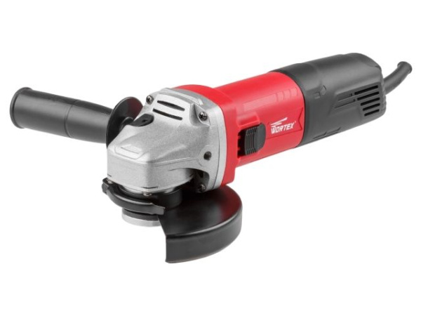 Одноручная углошлифмашина WORTEX AG 1210-1 в кор. 1000 Вт, 125 мм, 11000 об/мин (пылезащита двигателя и подшипника)