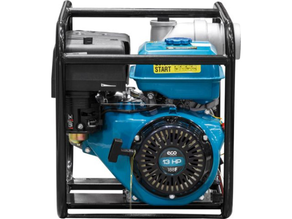 Мотопомпа бензиновая ECO WP-1601C (для слабозагрязненной воды, 9,5 кВт, 1600 л/мин, 4")