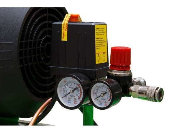 Компрессор ECO AE-705-3 коаксиальный (440 л/мин, 8 атм, коаксиальный, масляный, ресив. 70 л, 220 В, 2.20 кВт)