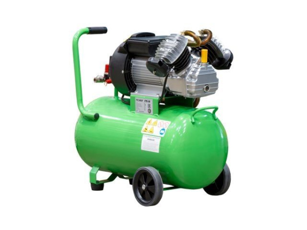 Компрессор ECO AE-502-3 коаксиальный (440 л/мин, 8 атм, коаксиальный, масляный, ресив. 50 л, 220 В, 2.20 кВт)