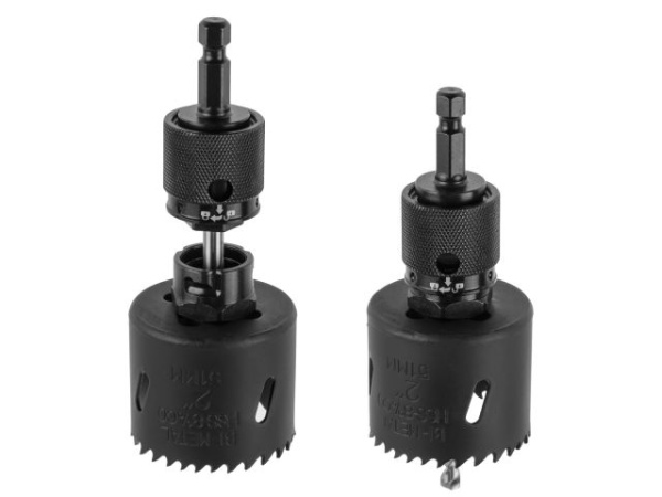 Центр. сверло для биметалл. коронки с шестигр. быстросъем.переходн. PROGRESSOR GEPARD (хвостовик, направляющее сверло для коронки биметаллической серии GP2550)