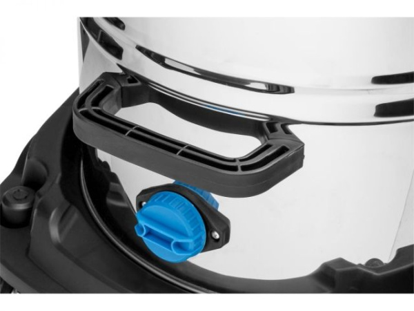 Пылесос BULL AS 6501 + аксессуары 2x1200 Вт, 70 л, 6м кабель, 5м шланг, HEPA (класс: L, очистка: мануальная, автовключение, розетка 2000 Вт - один двигатель, 1000 Вт - два двигат)