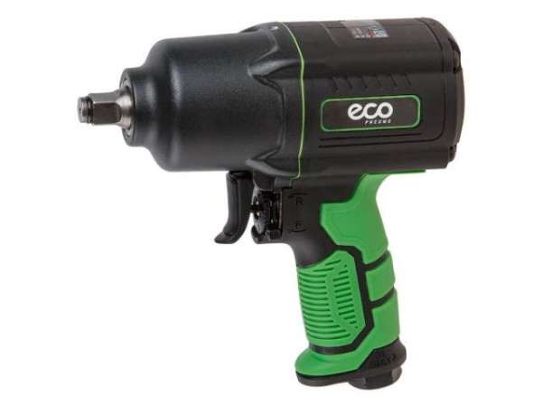 Пневмогайковерт 1/2" ECO AIW-1500S (1300/1700 Нм (закр./откр.), 3 ступени крут.мом., twin hammer, 7000 об/мин, композитный корпус)