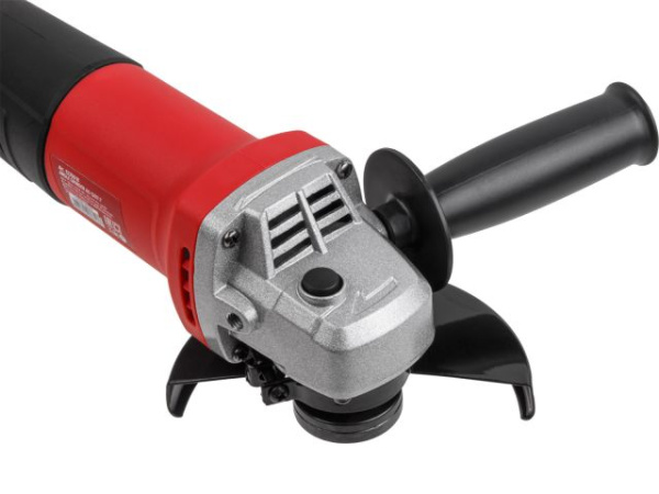 Одноручная углошлифмашина WORTEX LX AG 1207-7 в кор. 750 Вт, 125 мм, 11 000 об/мин. (шариковый подшипник, блокировка шпинделя)