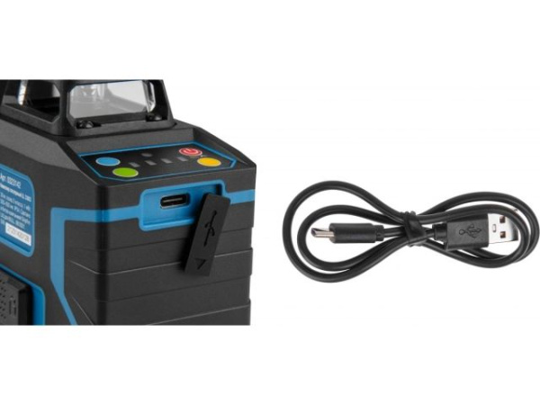 Нивелир лазерный BULL LL 3303 со штативом в кор. 3х360°, до 60 м, +/- 0.3 мм/м, зеленый (резьба 1/4", штатив 1,2 м в комплекте)