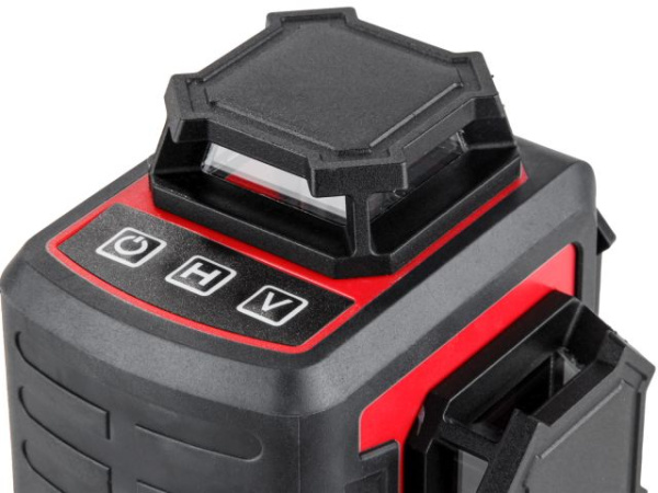 Нивелир лазерный линейный WORTEX LX LL 0330-2 (3х360°, до 25 м, +/- 0.3 мм/м, зеленый) (резьба 1/4")