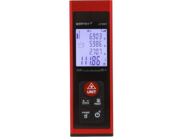 Дальномер лазерный WORTEX LR 7001 в кор. (0,03 - 70, + 2 мм)