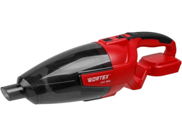 Аккум. пылесос WORTEX CVC 1860 в кор. ALL1 XLT SOLO 18 В, автомобильный (18 В, автомобильный, БЕЗ АКБ и ЗУ, 600 мл, 8 кПа, 11.7 л/с)