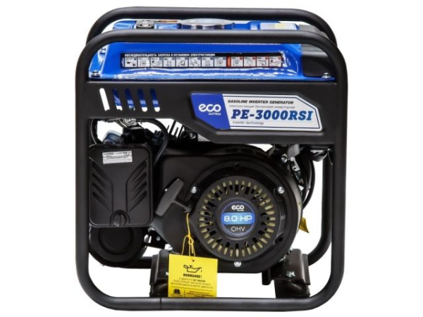 Электростанция (генератор инверторный бензиновый) ECO PE-3000RSI (инверторный, 3.0 кВт, 230 В, бак 7.0 л, вес 28 кг)