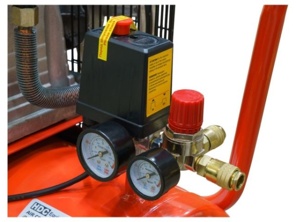 Компрессор HDC HD-A051 ременной (396 л/мин, 10 атм, ременной, масляный, ресив. 50 л, 220 В, 2.20 кВт)