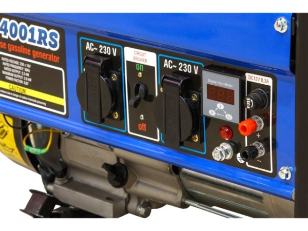 Электростанция (генератор бензиновый) ECO PE-4001RS (2.8 кВт, 230 В, бак 15.0 л, вес 38 кг)