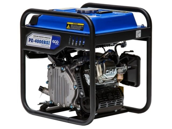 Электростанция (генератор инверторный бензиновый) ECO PE-4000RSI (инверторный, 3.7 кВт, 230 В, бак 7.0 л, вес 29 кг)