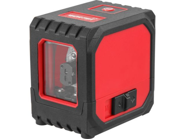 Нивелир лазерный линейный WORTEX LX LL 0210-2 (2х110°, до 15 м, +/- 0.3 мм/м, зеленый) (резьба 1/4")