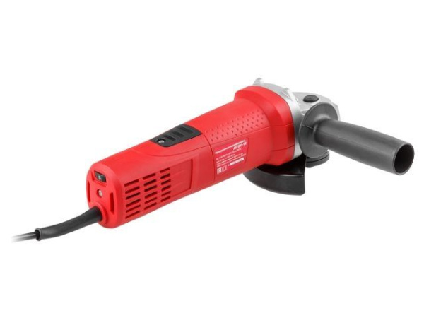 Одноручная углошлифмашина WORTEX AG 1211-1 E в кор. 1100 Вт, 125 мм, 0-11000 об/мин (рег. об., пылезащита двигателя и подшипника)