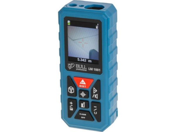 Дальномер лазерный BULL LM 1001 в кор. (2Х зум камера, 0,08 - 100 м, +- 1,5 мм)