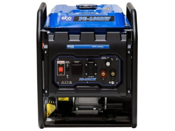 Электростанция сварочная ECO PE-160RW (1.1 кВт, 230 В, бак 15.0 л, для сварки постоянным током, 80А\160A)