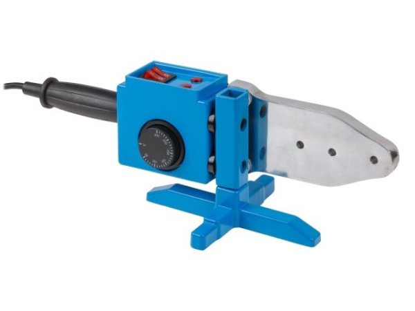 Сварочный аппарат для полимерных труб Solaris PW-1502 (1500-1650 Вт, 6 насадок: 20 - 63 мм, 2 режима нагрева, доп.аксессуары)