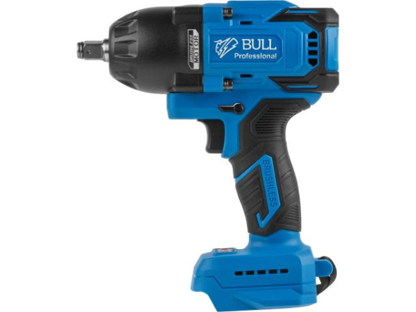 Аккум. ударный гайковерт BULL SC 1807 Xcase, XLTpro, БЕСЩЕТ., 18 В, 750 Н*м, 1/2", 2х4 А*ч, з/у 4 А (вес 2,24 кг)