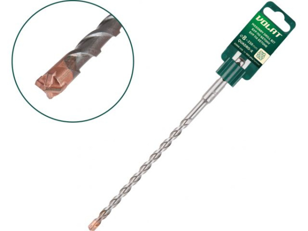 8х150х210 мм бур (сверло) SDS-plus QUADRO-X ВОЛАТ (бур по бетону, крестовая пластина)