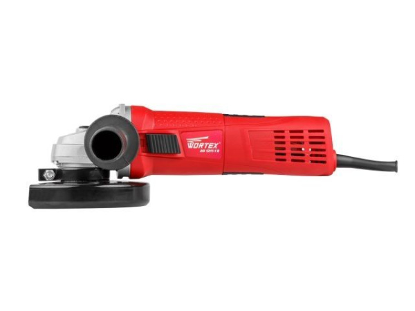 Одноручная углошлифмашина WORTEX AG 1211-1 E в кор. 1100 Вт, 125 мм, 0-11000 об/мин (рег. об., пылезащита двигателя и подшипника)