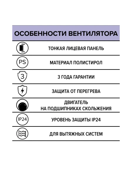Вентилятор накладной A D150