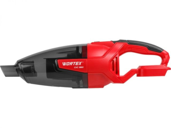 Аккум. пылесос WORTEX CVC 1860 в кор. ALL1 XLT SOLO 18 В, автомобильный (18 В, автомобильный, БЕЗ АКБ и ЗУ, 600 мл, 8 кПа, 11.7 л/с)