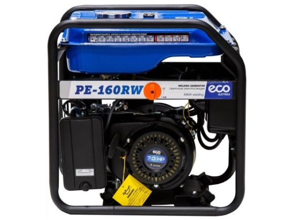 Электростанция сварочная ECO PE-160RW (1.1 кВт, 230 В, бак 15.0 л, для сварки постоянным током, 80А\160A)
